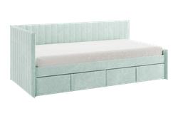 Кровать тахта с ящиком Твикс (велюр) МФ Мебельсон, г. Ижевск