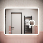 Зеркало Sancos Arcadia 1.0 с подсветкой 900х700 мм