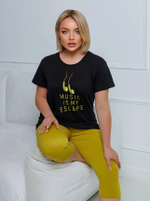 [m]Пижама х/б бриджи+футболка УБФ0050