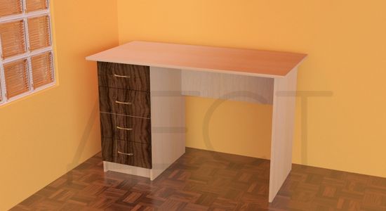 Стол письменный МИСТИК левый