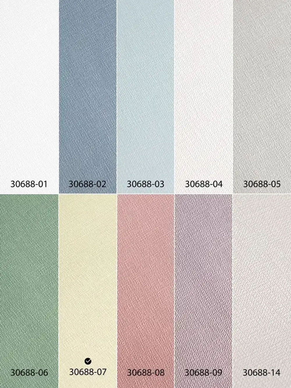 Обои флизелиновые 1.06, виниловые желтые однотонные Textile (Moda Interio) метровые под ткань на кухню