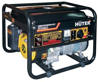 Портативный бензиновый генератор (3.3 кВт) HUTER DY4000LX