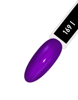 IQ Beauty Лак для ногтей профессиональный укрепляющий с биокерамикой #169, 12.5 мл Фиолетовый, плотный