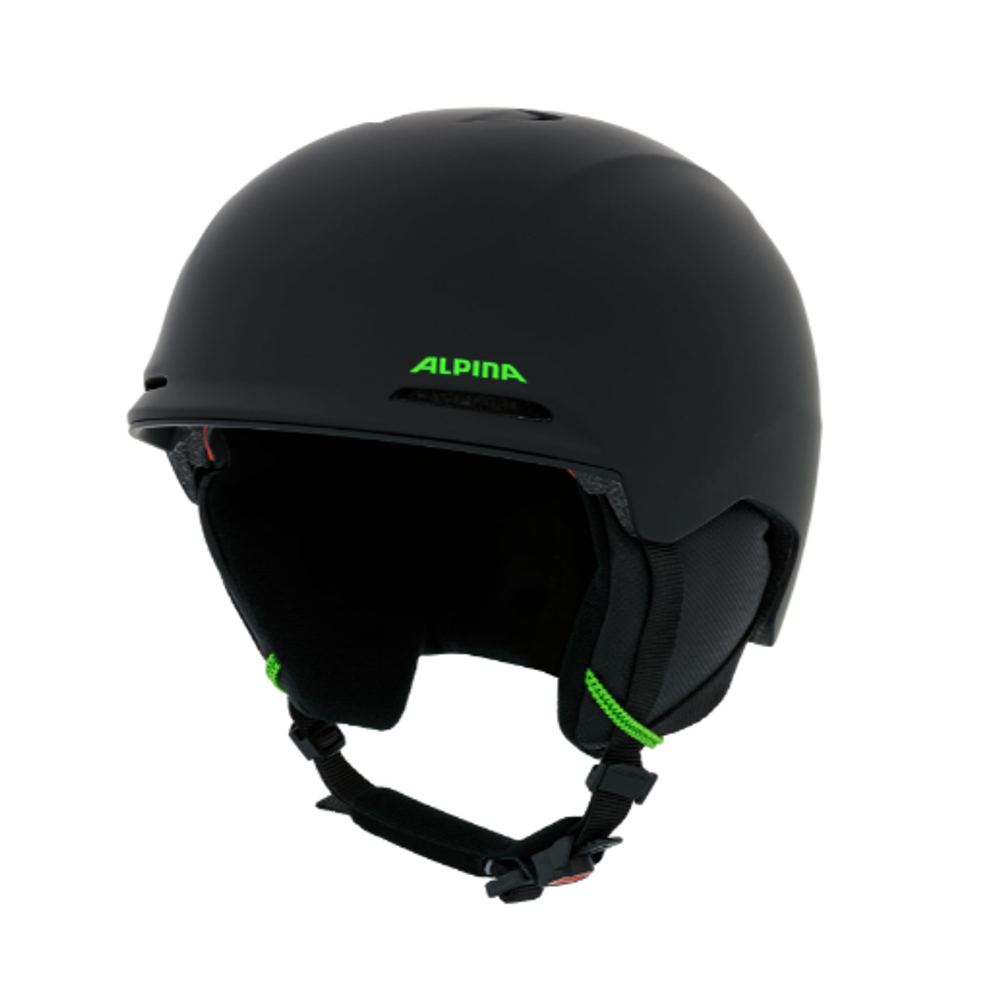 2026 Шлем ALPINA Parot Black/Green Matt