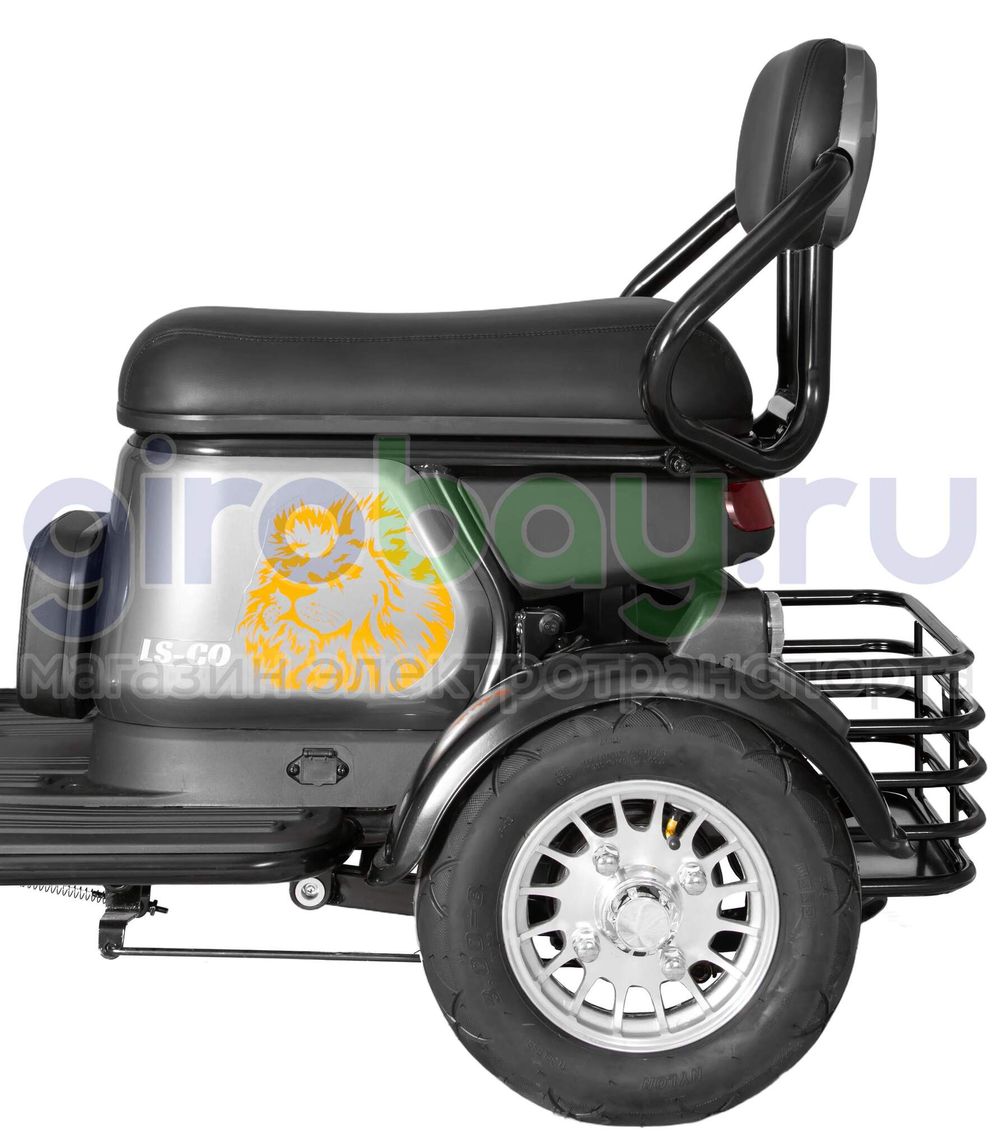 Электроскутер LS-CO KTX 1000W (60V/20Ah) - Серый фото №9