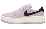 Jordan Air Jordan 1 Elevate Low "Iced Lilac" non-slip wear-resistant low-cut retro basketball shoes women's purple and black