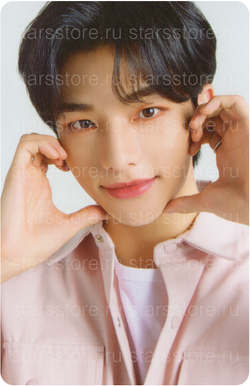 Фотокарта Hyunjin SKZ x NACIFIC (STAY IN MEMORY VER A двусторонняя)