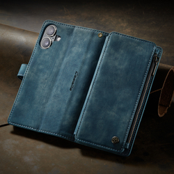 Многофункциональный чехол-кошелек CaseMe 3 in 1 Matte Wallet для iPhone 17