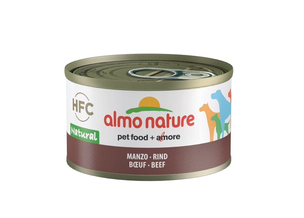 Almo Nature Консервы для Собак с Говядиной (Natural HFC Beef) 0,095 кг x 1 шт.