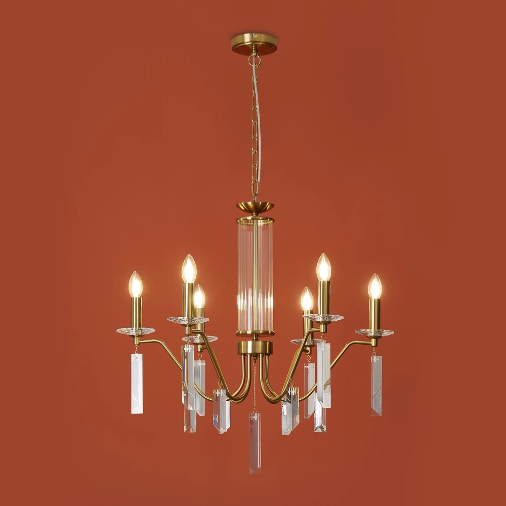 Подвесная люстра Freya HARVEST FR2041PL-06BS