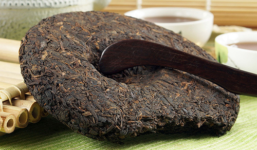 Пуэр Синий павлин (3 года регион Мэнхай) РЧК 100г