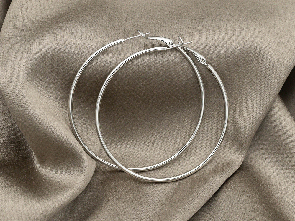 Серьги-Кольца, 40мм