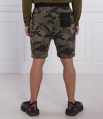 шорты boss x nba slam_camo BOSS ORANGE - зеленый(50477471)