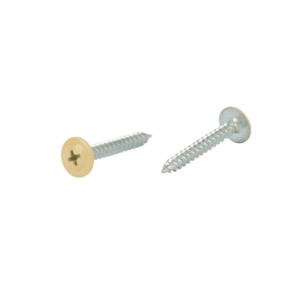 Саморез с прессшайбой шило 4,2х32 мм слоновая кость Yoko