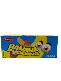 Жидкая конфета со вкусом банана и в форме банана, 24шт