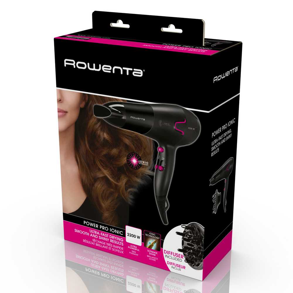 Фен для волос Rowenta Power Pro Ionic CV5623F0