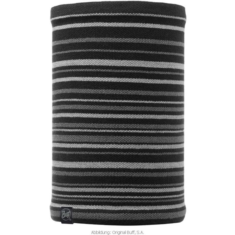 Шарф-труба вязаный Buff Laki Black Фото 2