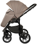 Детская коляска Indigo Indigo New 3 в 1 с автокреслом Avionaut Cosmo Beige In05 коричневый