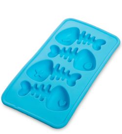 DN-12 Форма для льда «Скелет рыбки»