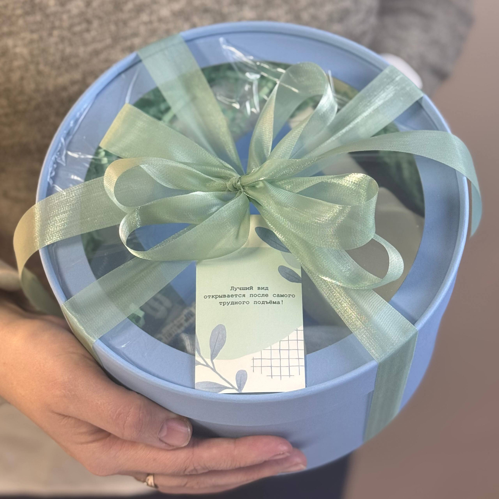 БОКС ПОДАРОЧНЫЙ "ЛАЗУРНЫЙ БРИЗ"