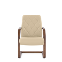 Кресло К-10 Верона Н/п дерево D8 (темный орех) Z21 (бежевый)