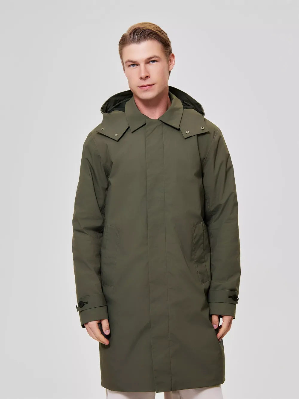 Плащ мужской КУМИР (KUMIR) NORPPA хаки