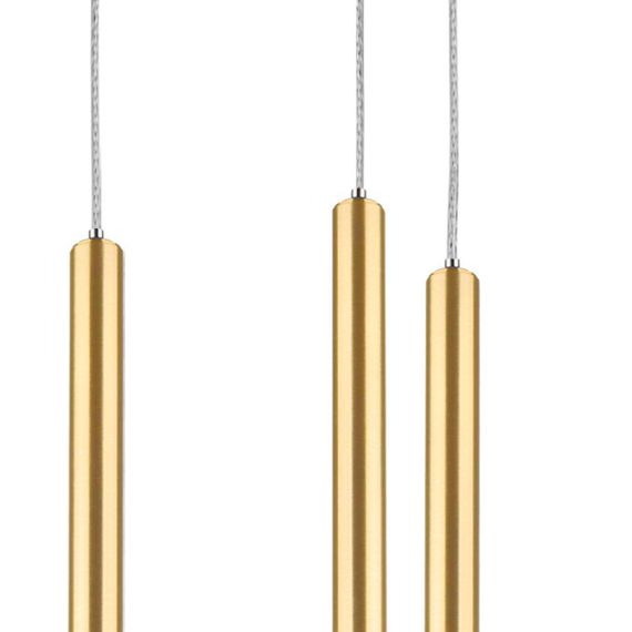 L5T747143 Люстра TUBO LED 25W 1400LM 360G ЗОЛОТО 4000K