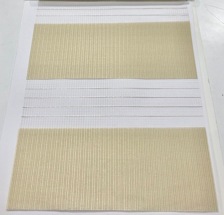 Рулонная штора День-Ночь Мини, ткань DN4017-06, цвет бежевый