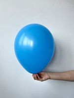 S Шар пастель 12'' / 30 см (040) голубой (БГ-17)