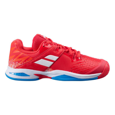Детские теннисные кроссовки Babolat Propulse Junior All Court Shoe Kids - Red, White
