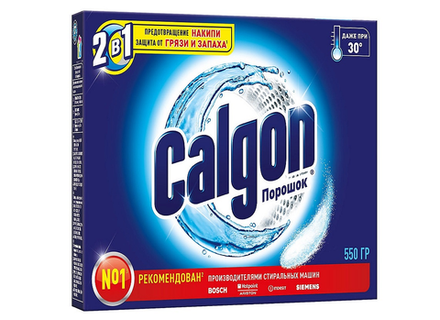 Порошок Calgon защита от грязи,запаха и накипи 550гр