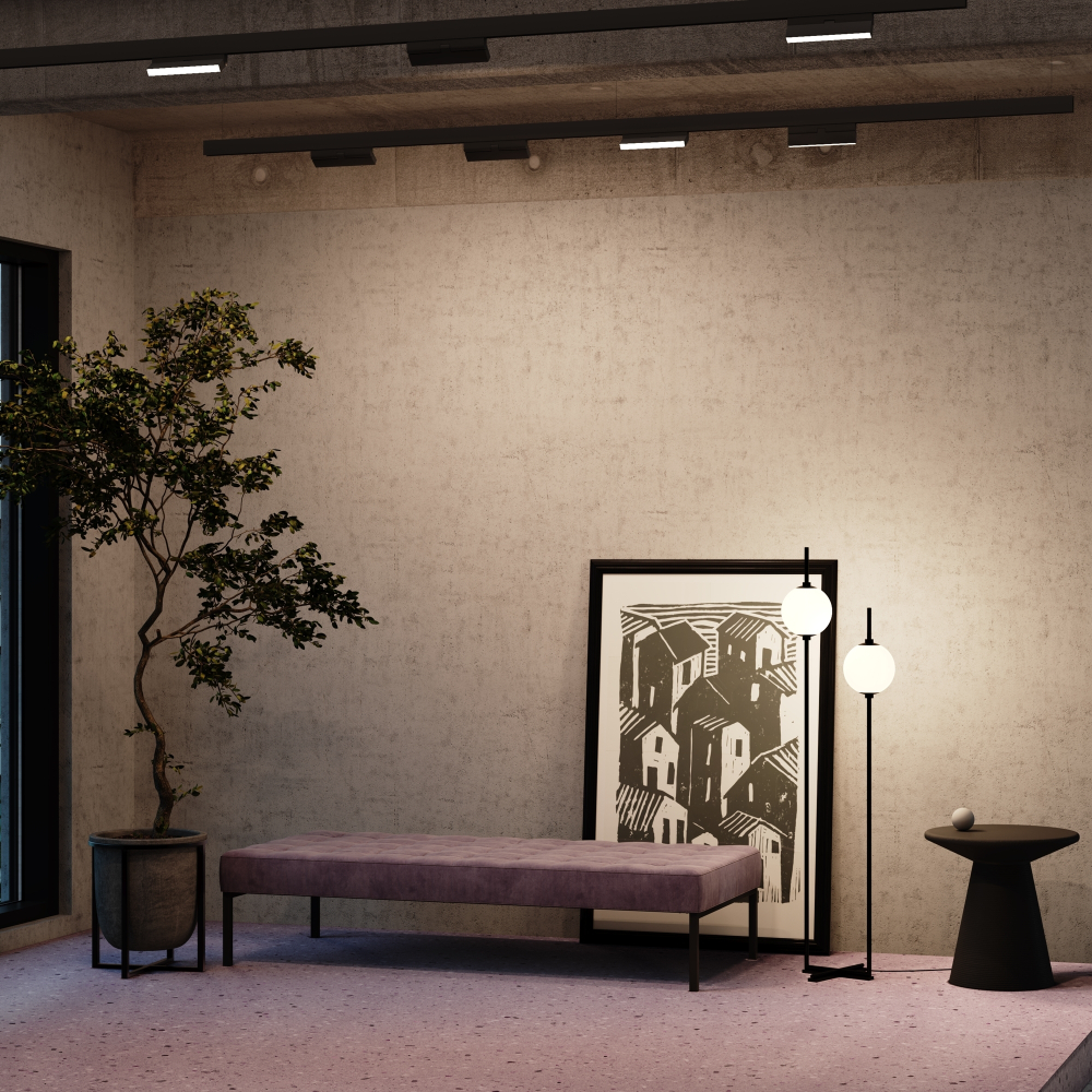 Трековый светильник Technical TR036-2-12W3K-B