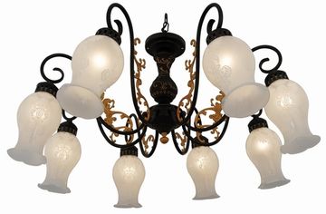 85676/8 BK+GD (1) Люстра