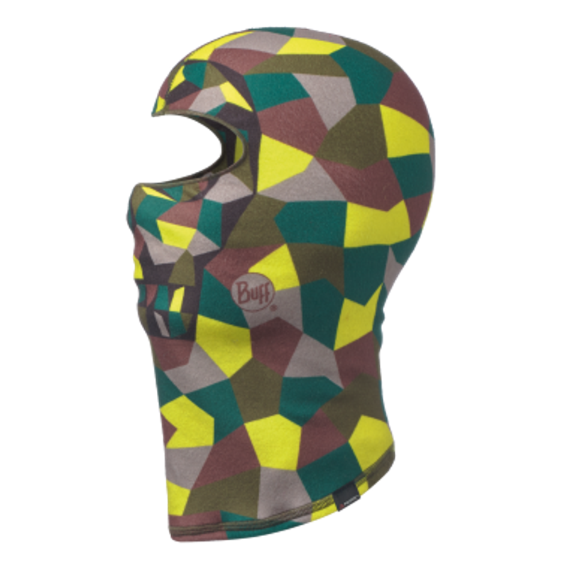 Балаклава детская флисовая Buff Block Skull Khaki Фото 1