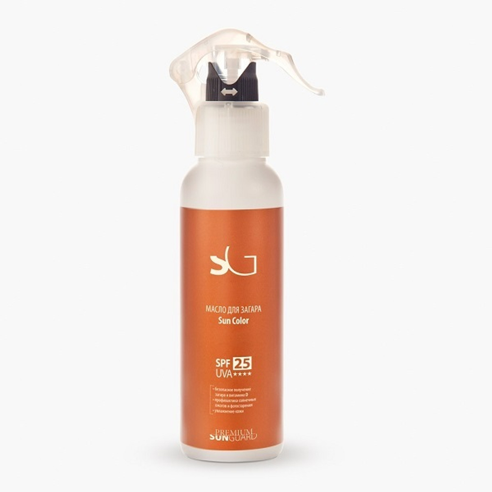 Масло для загара SPF25 Premium Sun Color 150мл