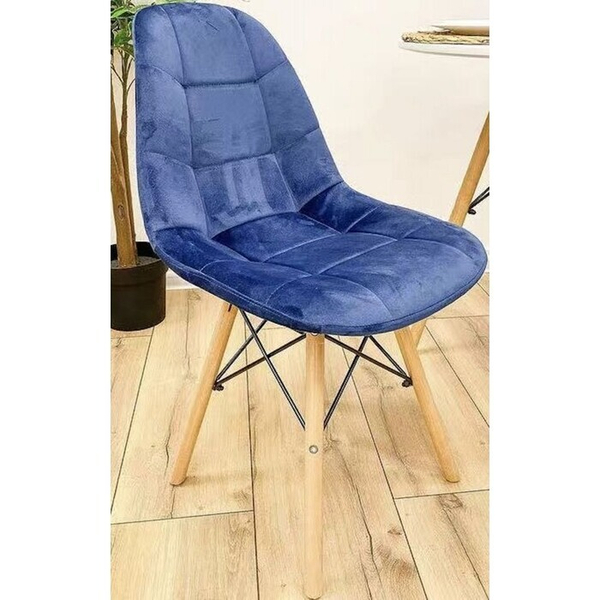 Стул  Palermo в стиле Eames темно-синий
