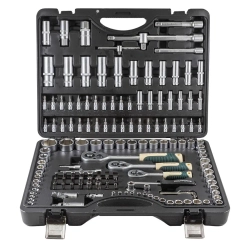 Набор инструментов 150пр. 1/4''&amp;3/8''&amp;1/2''(6-гран.)(4-32мм) RockForce##Rock FORCE RF-41501-5