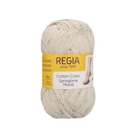 Пряжа Regia Cotton Color (04083/Страсть к путешествиям), 72% хлопок, 18% полиамид, 10% полиэстер, 100г/420м