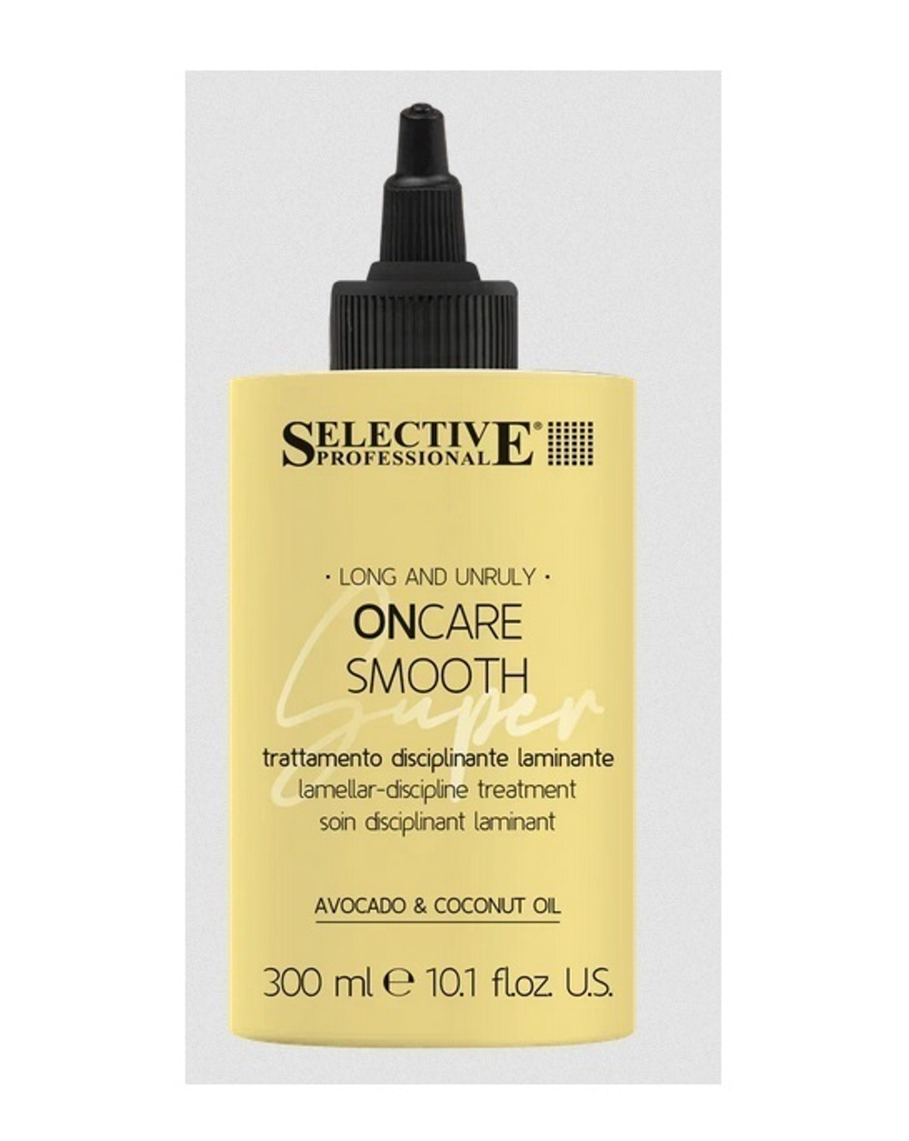 ONC SMOOTH Супердисциплинирующий флюид для ламинирования волос Selective, 300мл