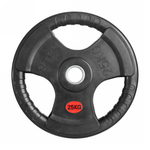Диск 51 мм. обрезиненный с 3-мя хватами 25 кг, VictoryFit VF-S512500
