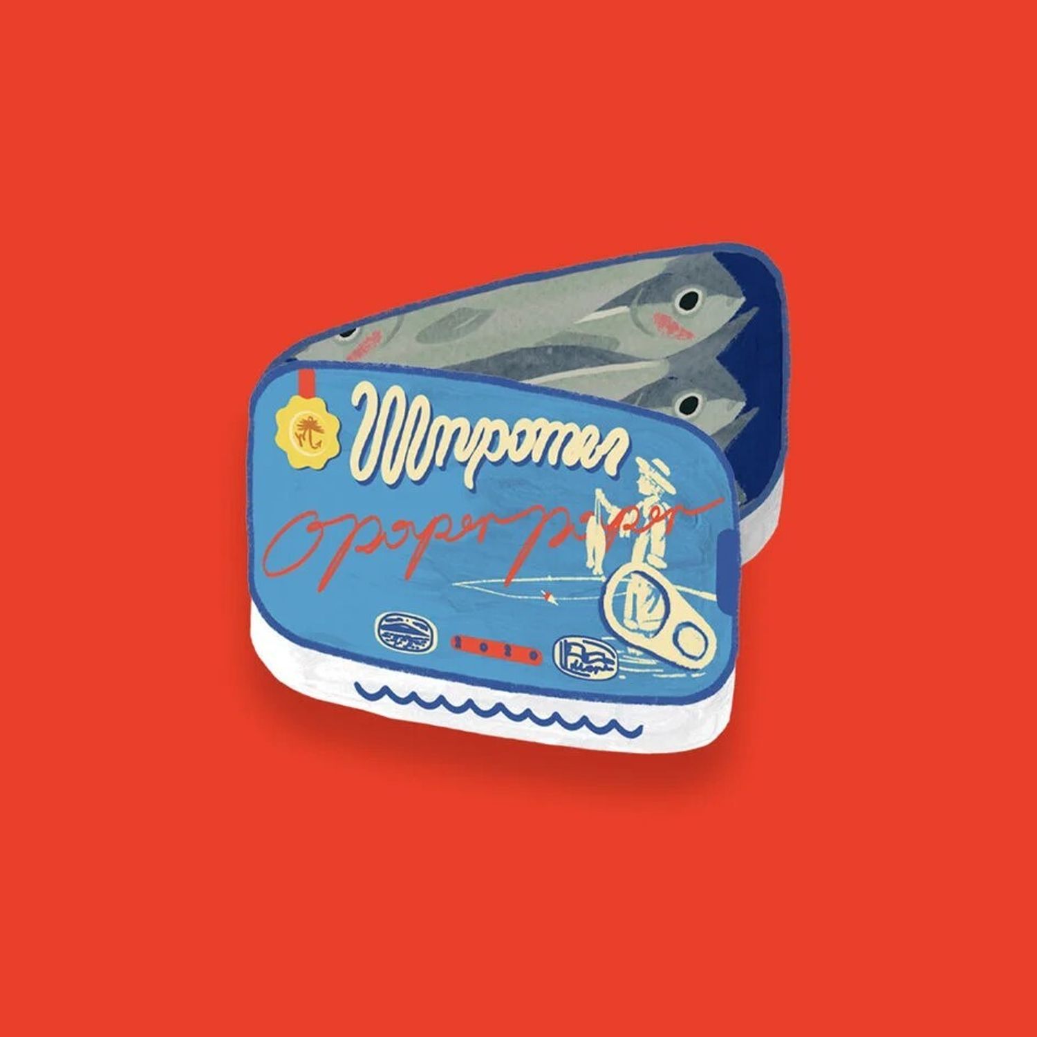 Открытка - Шпроты