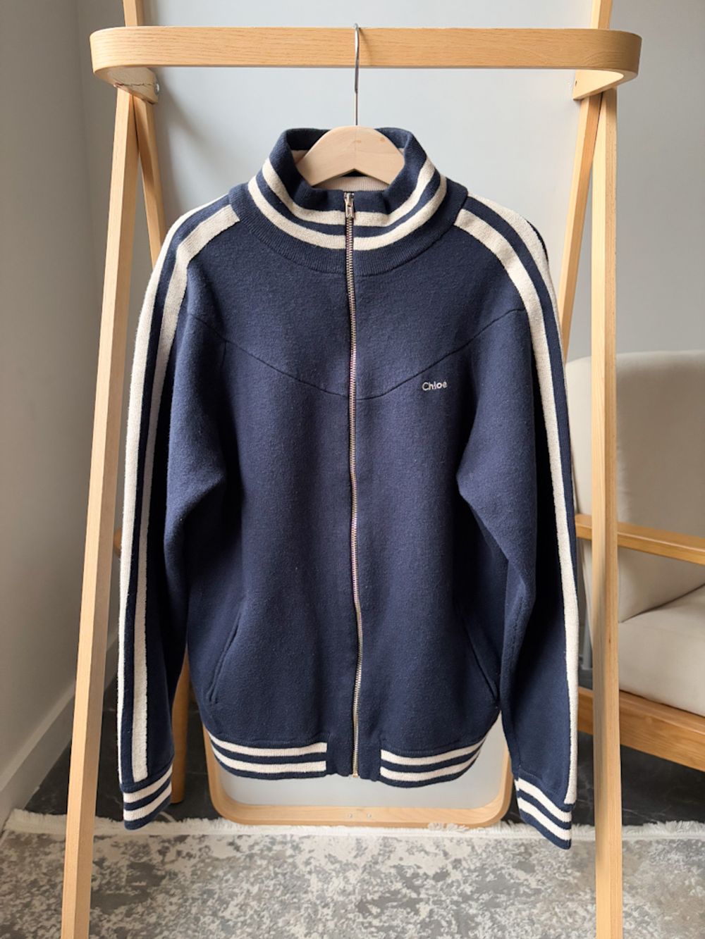 Кардиган Chloe из хлопка и шерсти, 152