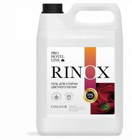 PRO-BRITE RINOX COLOUR гель для стирки цветного белья, 5 л