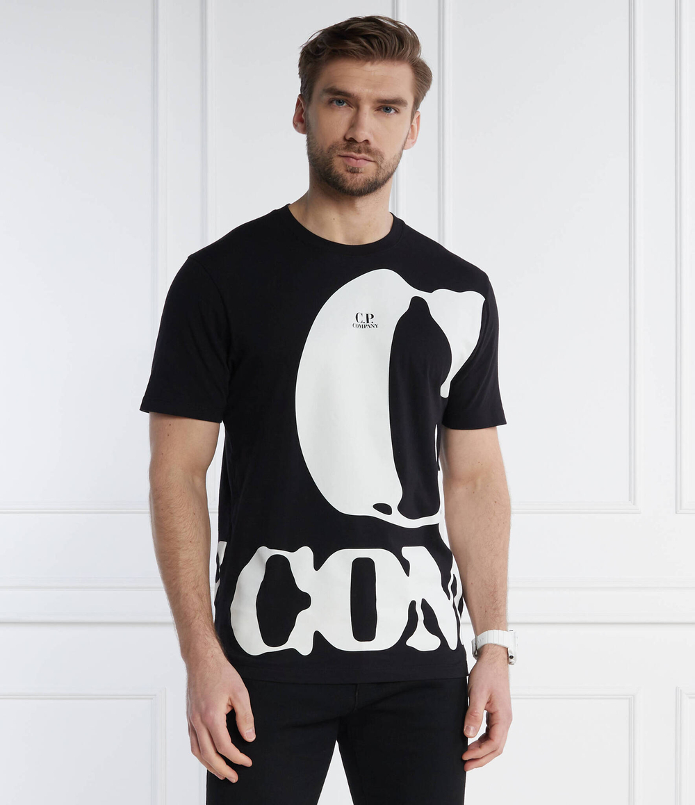 Футболка C.P. Company - черный(16CMTS144A006586W)