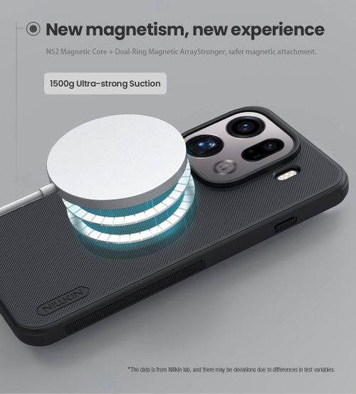 Чехол c MagSafe для смартфона OPPO Find X9 Pro, серия Super Frosted Shield Pro Magnetic от Nillkin