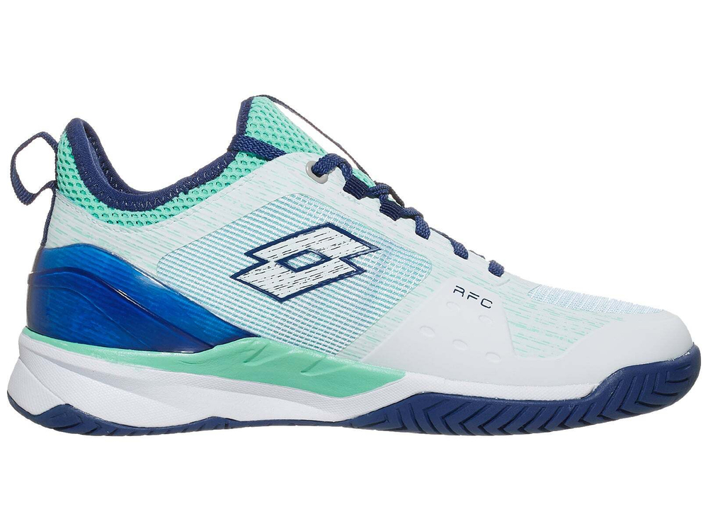 Женские Кроссовки теннисные Lotto Mirage 200 Speed W - green cabbage/all white