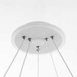 Citilux ТRIO CL215B060E LED Люстра подвесная с пультом Белая