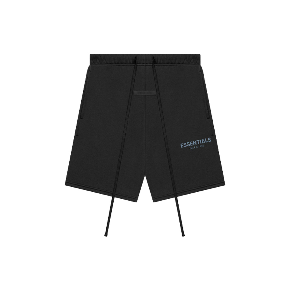 Шорты Fear of God Essentials SS21 Sweatshort Stretch Limo/Black, FOG-SS21-565