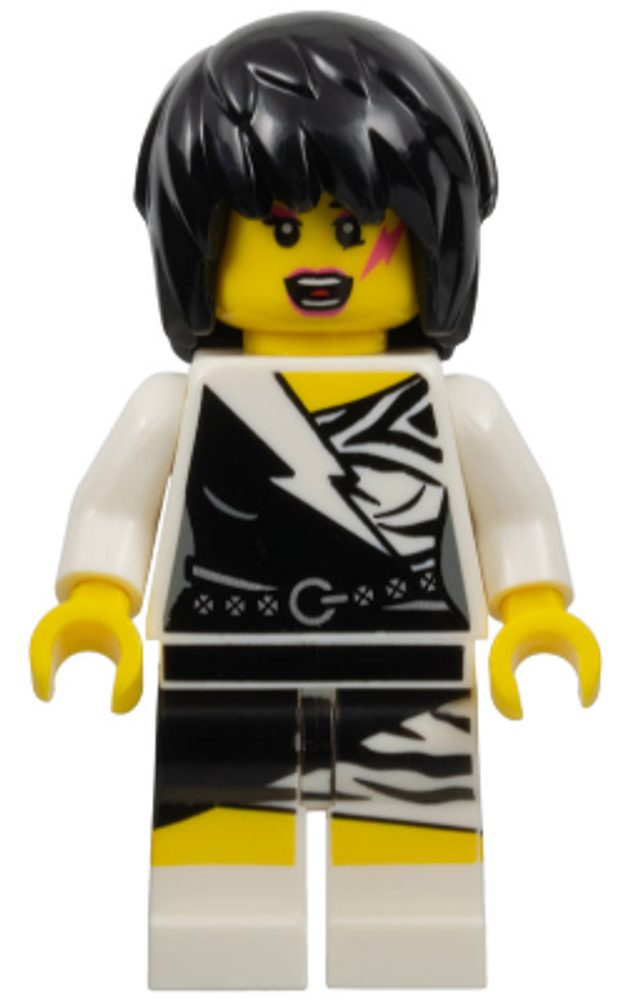 Минифигурка LEGO rb002 Гитарист рок-группы