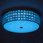 Citilux Портал CL32415G1 LED RGB Люстра хрустальная с пультом Хром